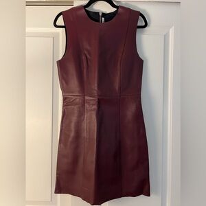 T by Alexander Wang Leather Dress
